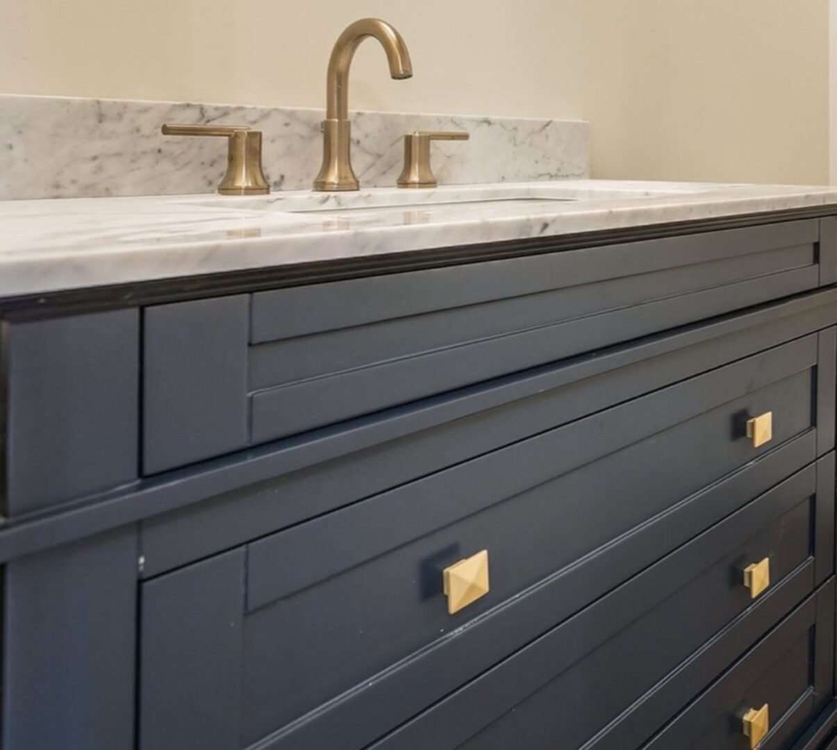 Cabinet painting and refinishing by Valentine Painting