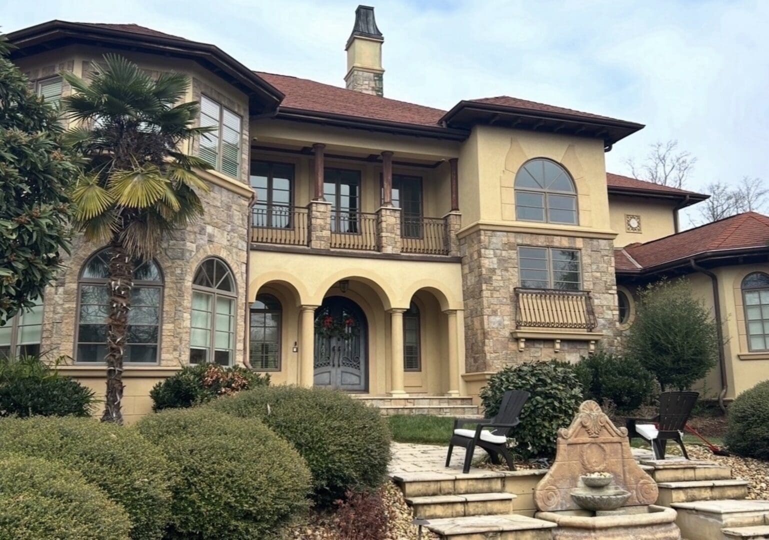 Providence Downs South Mediterranean Home - Before